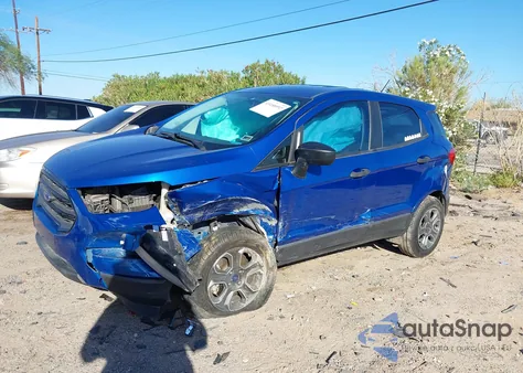 2018 Ford Ecosport S from USA, damaged, VIN MAJ3P1RE1JC220752